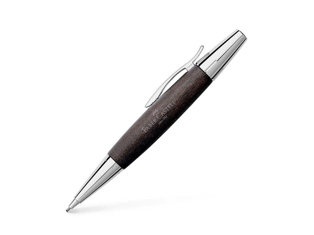 Portaminas Faber-Castell E-Motion, Madera, Negro, 138383