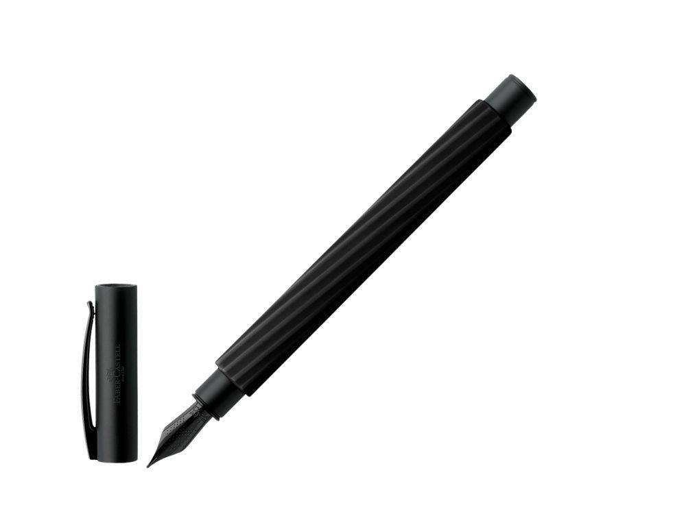 Pluma Estilográfica Faber-Castell Ambition, Resina, Negro, 147790