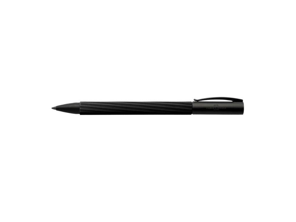 Bolígrafo Faber-Castell Ambition Obsidian, Resina, Negro, 147795