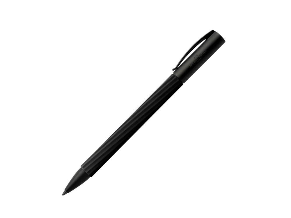 Bolígrafo Faber-Castell Ambition Obsidian, Resina, Negro, 147795