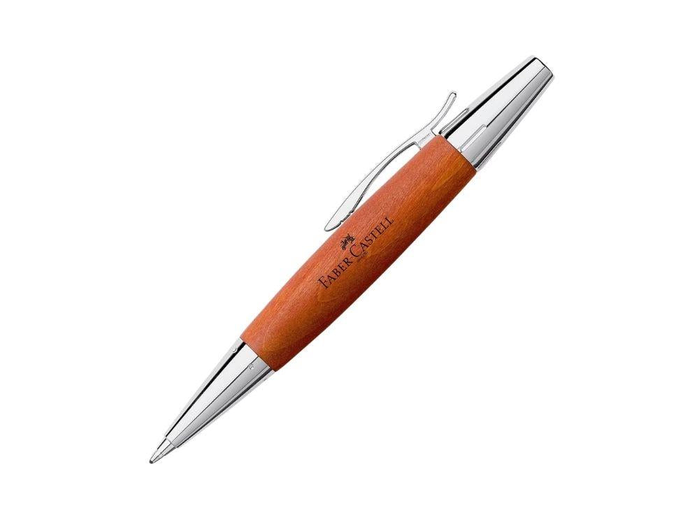 Bolígrafo Faber-Castell E-Motion, Madera de Peral, Coñac, 148382