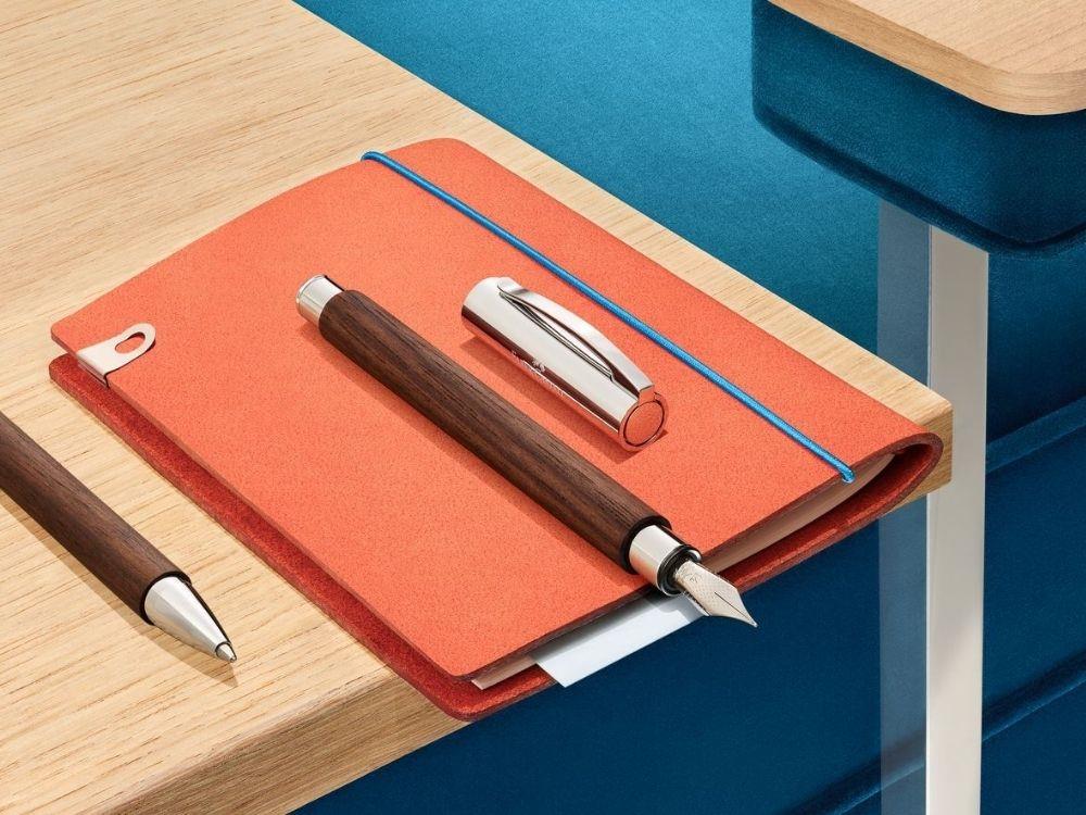 Pluma Estilográfica Faber-Castell Ambition Nogal, Madera, Metal, 148580
