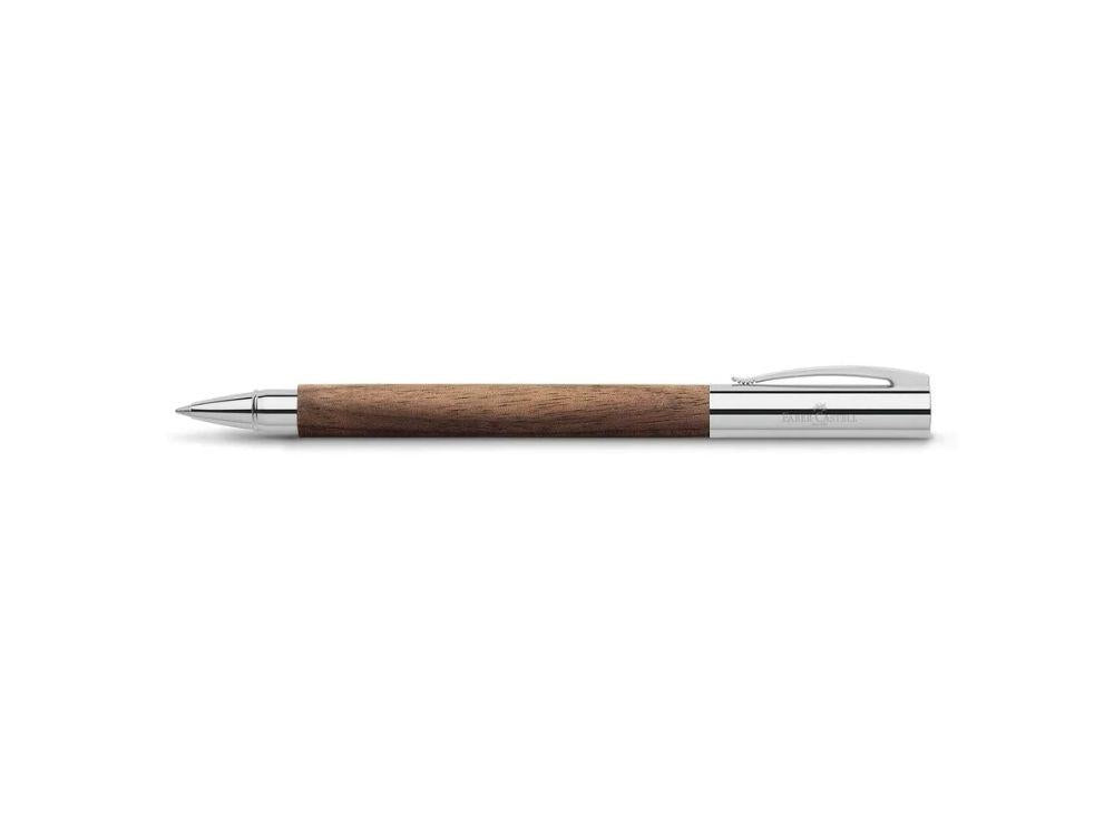 Roller Faber-Castell Ambition Nogal, Madera, Metal, Marrón, 148585