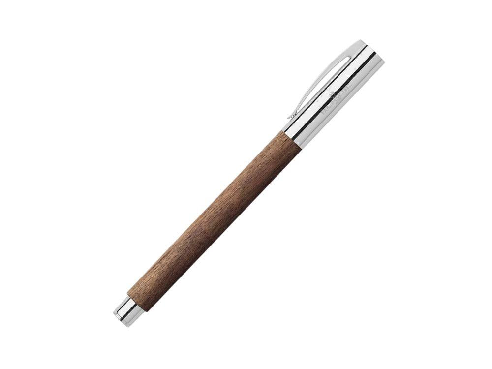 Roller Faber-Castell Ambition Nogal, Madera, Metal, Marrón, 148585