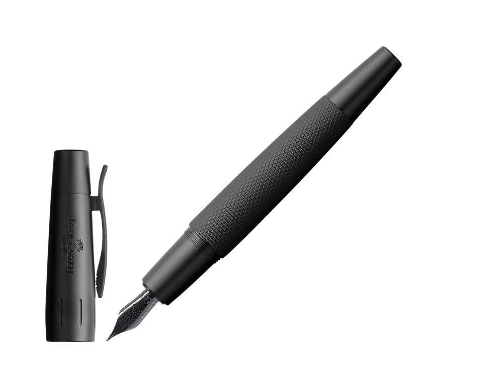 Estilográfica Faber-Castell E-Motion Pure Black, Negro mate, 148620