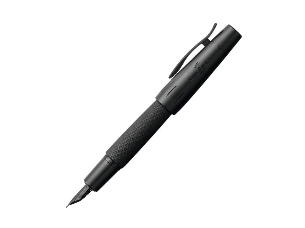 Estilográfica Faber-Castell E-Motion Pure Black, Negro mate, 148620