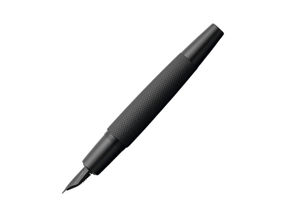 Estilográfica Faber-Castell E-Motion Pure Black, Negro mate, 148620