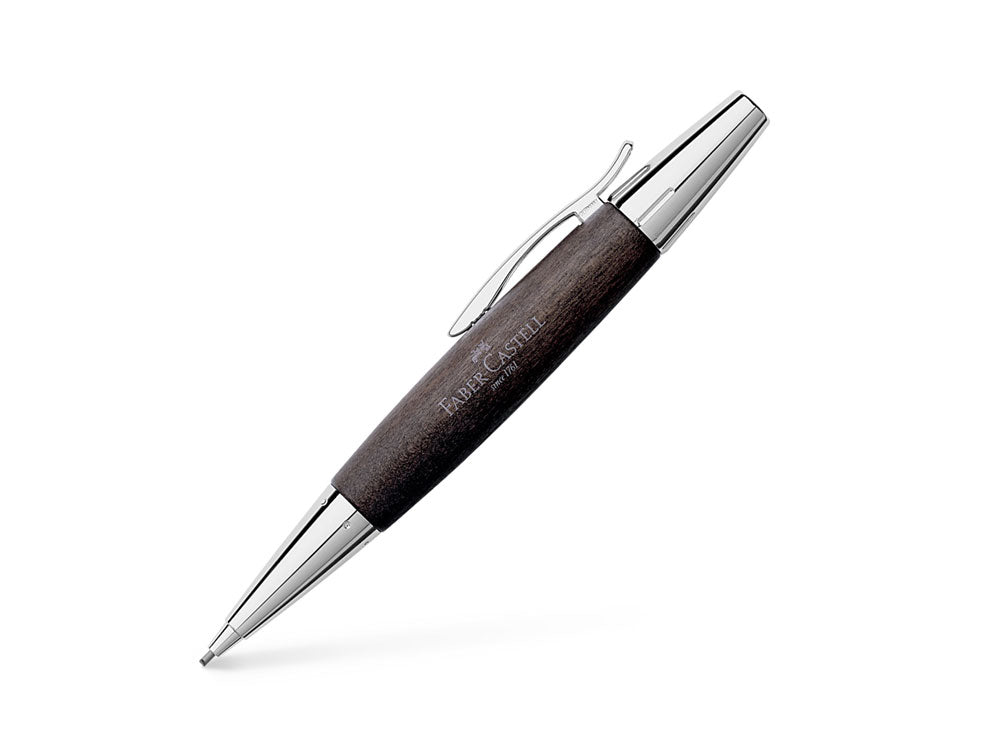 Portaminas Faber-Castell E-Motion, Madera, Negro, 138383