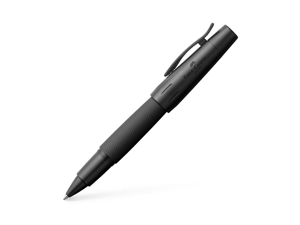 Roller Faber-Castell E-Motion Pure Black, Aluminio, Negro mate, 148625