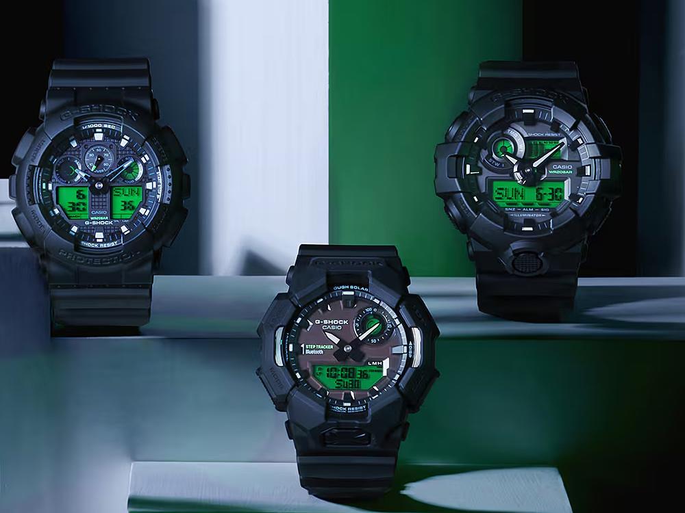 Reloj de Cuarzo G-SHOCK Casio Classic, Resina, Negro, GA-100BEG-1AER