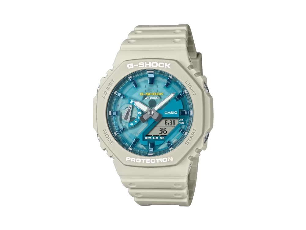 Reloj de Cuarzo G-SHOCK Casio Classic, Azul, 48.5 × 45.4mm, GA-2100AS-5AER