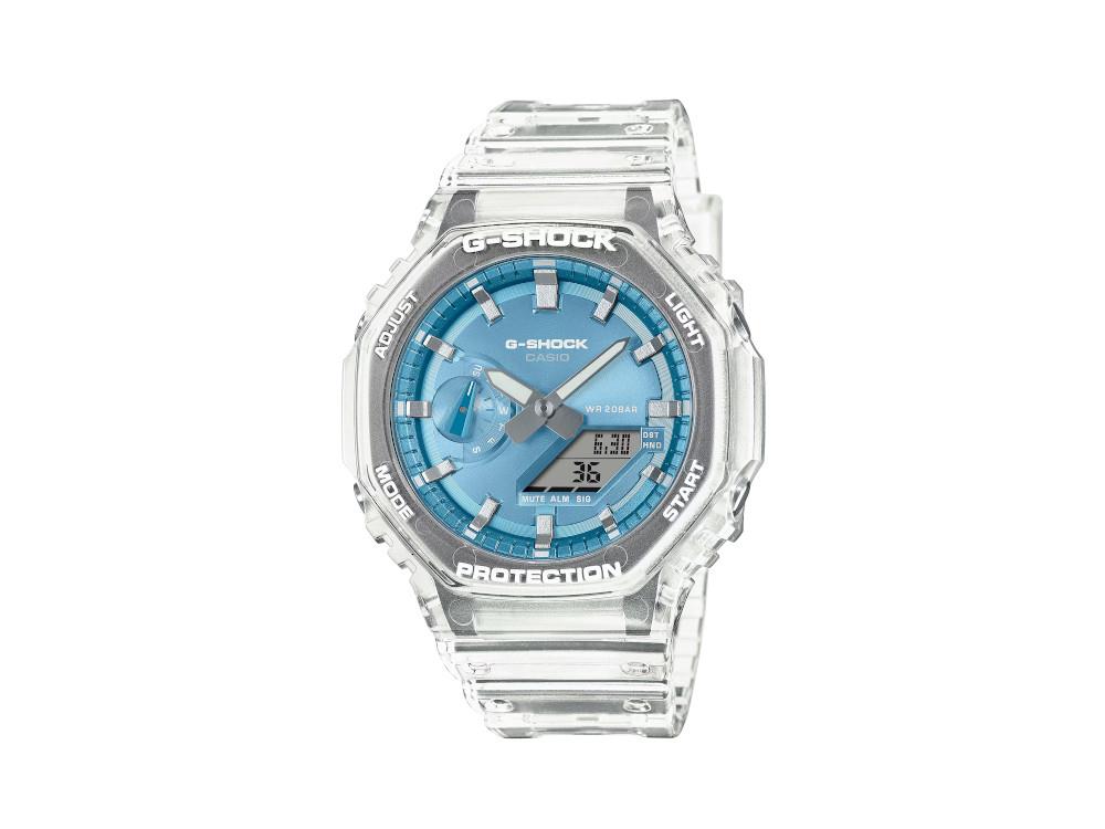 Reloj de Cuarzo G-SHOCK Casio Classic Bright Metallic, Azul, GA-2100BM-7A2ER