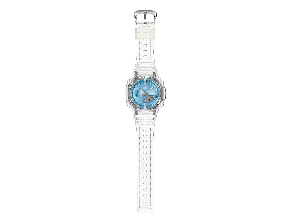 Reloj de Cuarzo G-SHOCK Casio Classic Bright Metallic, Azul, GA-2100BM-7A2ER