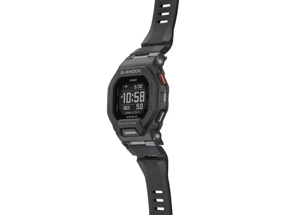 Reloj de Cuarzo G-SHOCK Casio G-Squad, Resina, Negro, GBD-200-1ER