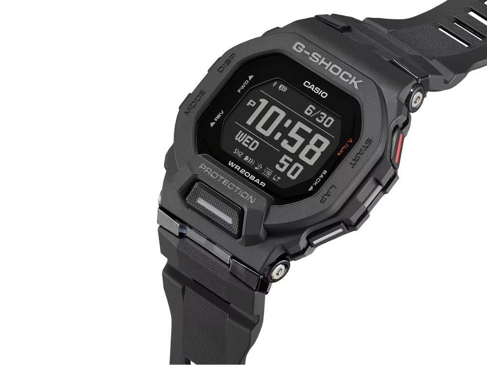 Reloj de Cuarzo G-SHOCK Casio G-Squad, Resina, Negro, GBD-200-1ER