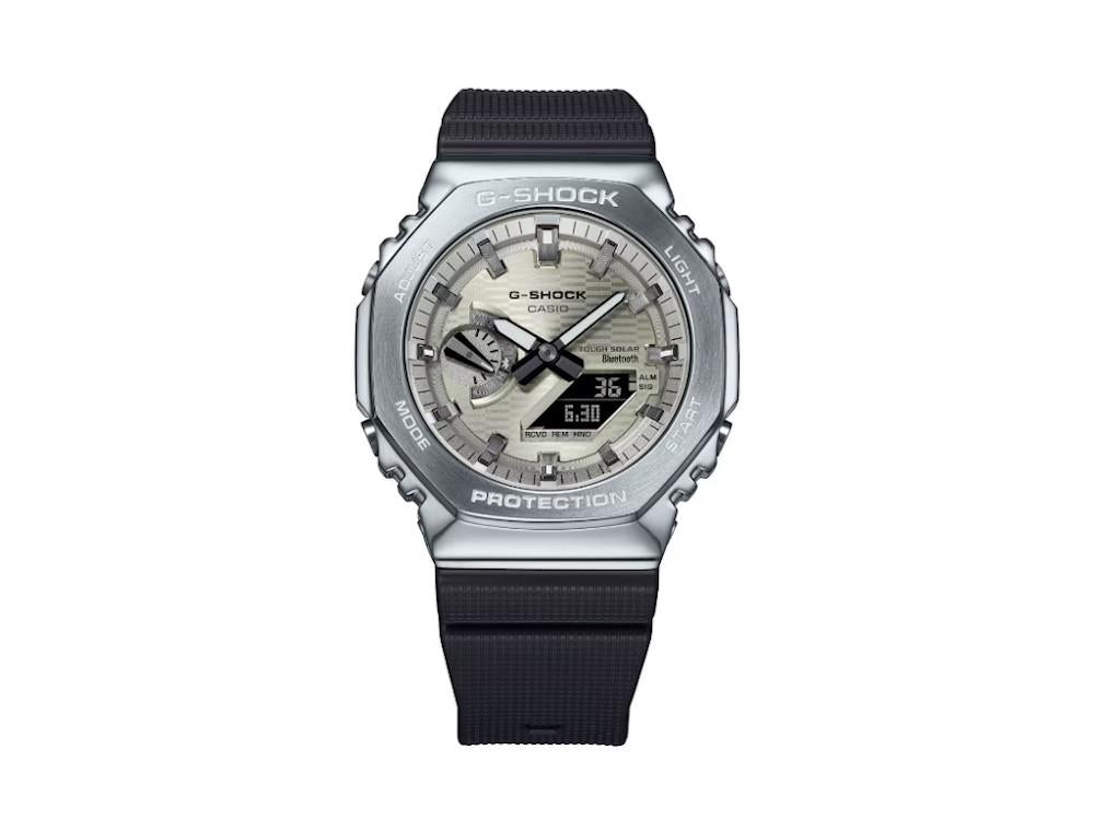Reloj de Cuarzo G-SHOCK Casio G-Steel, 49.3mm × 44.4mm, GBM-2100A-8BER