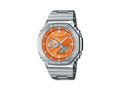 Reloj de Cuarzo G-SHOCK Casio G-Steel, Naranja, 49.3mm × 44.4mm, GM-2110D-4AER