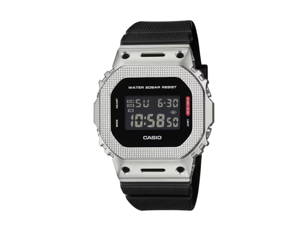 Reloj de Cuarzo G-SHOCK Casio G-Steel, Negro,  Cronógrafo, GM-5600M-1ER