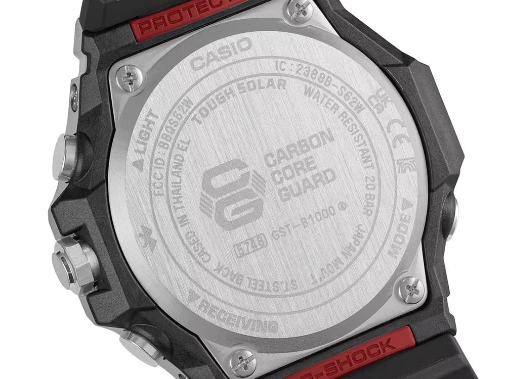 Reloj de Cuarzo G-SHOCK Casio G-Steel, Negro, 46.9 mm, GST-B1000-1AER
