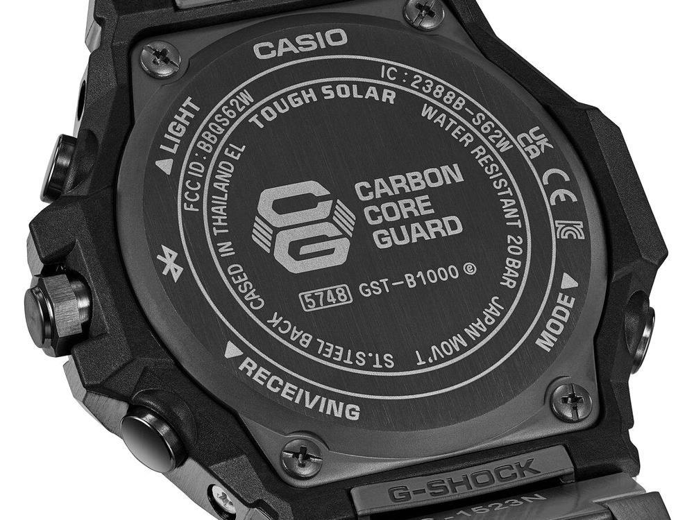 Reloj de Cuarzo G-SHOCK Casio G-Steel, Negro, GST-B1000BD-1AER