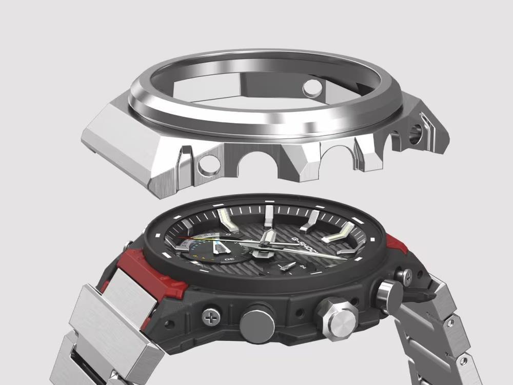 Reloj de Cuarzo G-SHOCK Casio G-Steel, Negro, GST-B1000BD-1AER