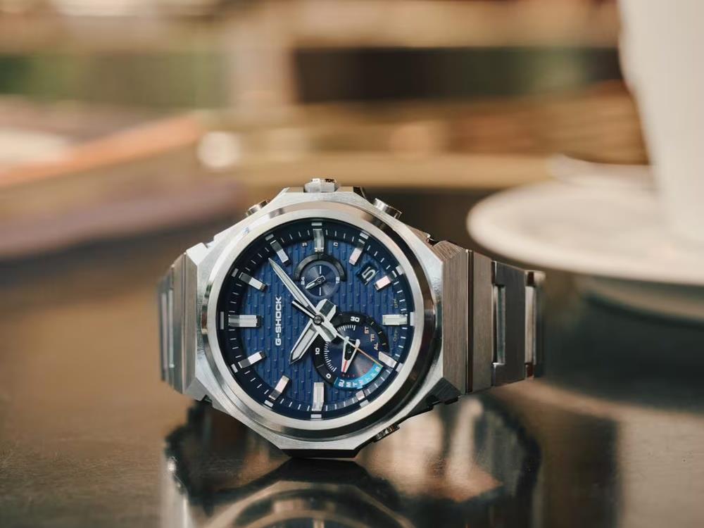Reloj de Cuarzo G-SHOCK Casio G-Steel, Azul, GST-B1000D-2AER