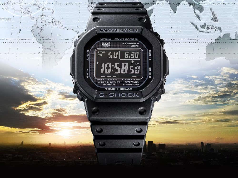 Reloj de Cuarzo G-SHOCK Casio G-Steel, Negro, 48.9 × 42.8mm, GW-5000HS-1ER