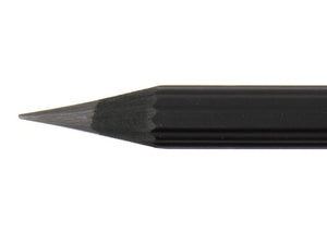 Lápiz Perfecto Graf von Faber-Castell Magnum "Black Edition", Madera, Titanio