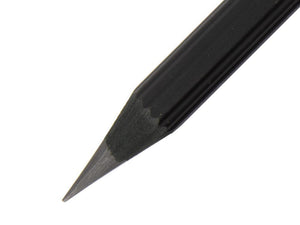 Lápiz Perfecto Graf von Faber-Castell Magnum "Black Edition", Madera, Titanio