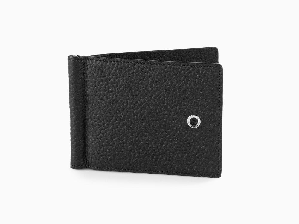 Tarjetero Graf von Faber-Castell Cashmere, Piel, Negro, 8 Tarjetas, 118767