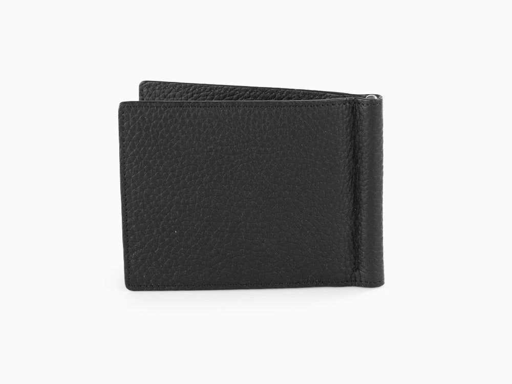 Tarjetero Graf von Faber-Castell Cashmere, Piel, Negro, 8 Tarjetas, 118767