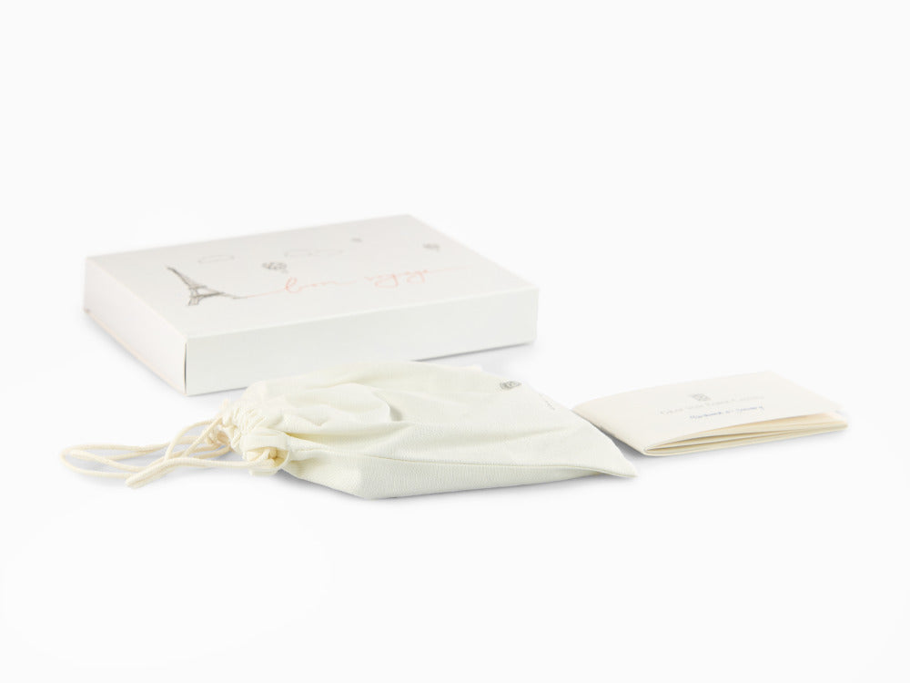 Tarjetero Graf von Faber-Castell Cashmere, Piel, Negro, 8 Tarjetas, 118767