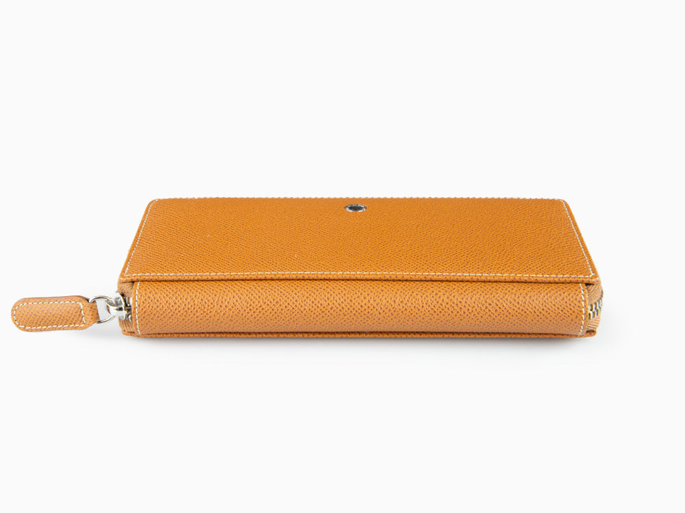 Cartera Graf von Faber-Castell Epsom, Coñac, Piel, 14 Tarjetas, 118962