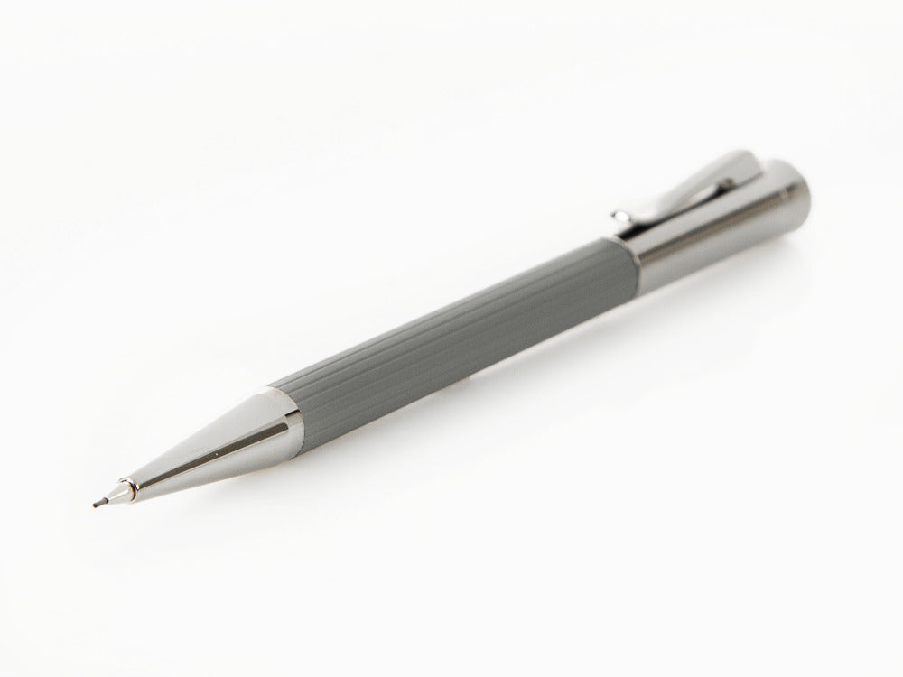 Portaminas Graf von Faber-Castell Tamitio Stone Grey, Laca, Acanalado, 131587