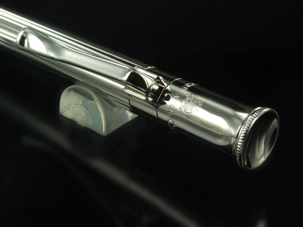 Portaminas Graf von Faber-Castell Classic, Adornos en platino, 0.7 mm