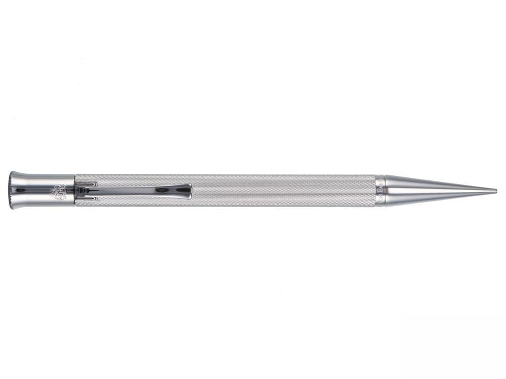 Portaminas Graf von Faber-Castell Guilloche, Adornos en Rodio, 0.7 mm. 136534
