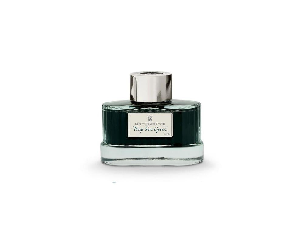 Tintero Graf von Faber-Castell Deep Sea Green, 75ml., 141008