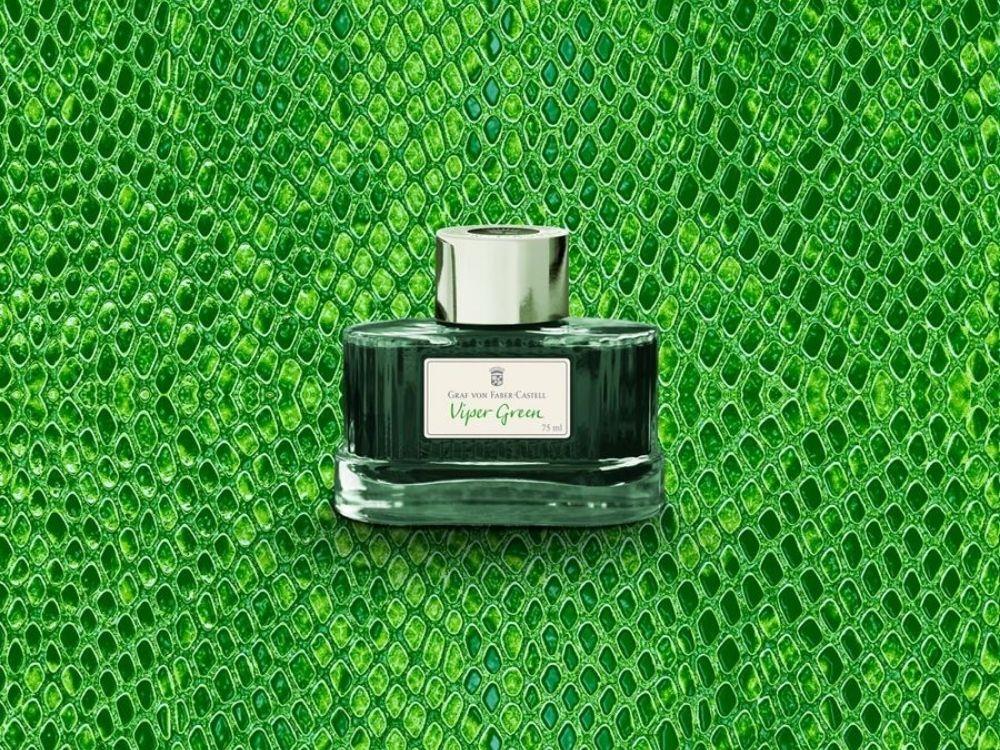 Tintero Graf von Faber-Castell Viper Green, 75ml., 141017