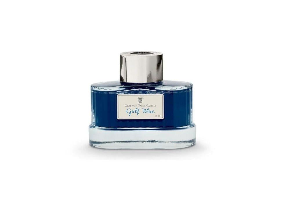 Tintero Graf von Faber-Castell Gulf Blue, 75ml., 141018