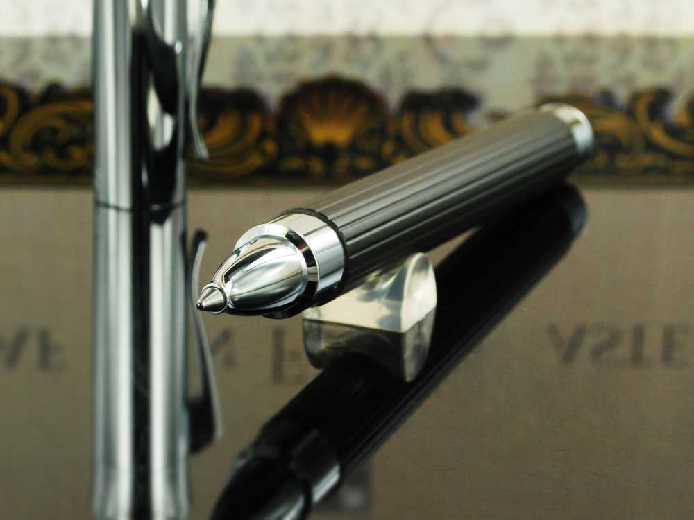 Roller Graf von Faber-Castell Tamitio, Metal, Acanalado, Negro, 141570