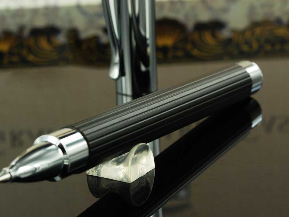 Roller Graf von Faber-Castell Tamitio, Metal, Acanalado, Negro, 141570