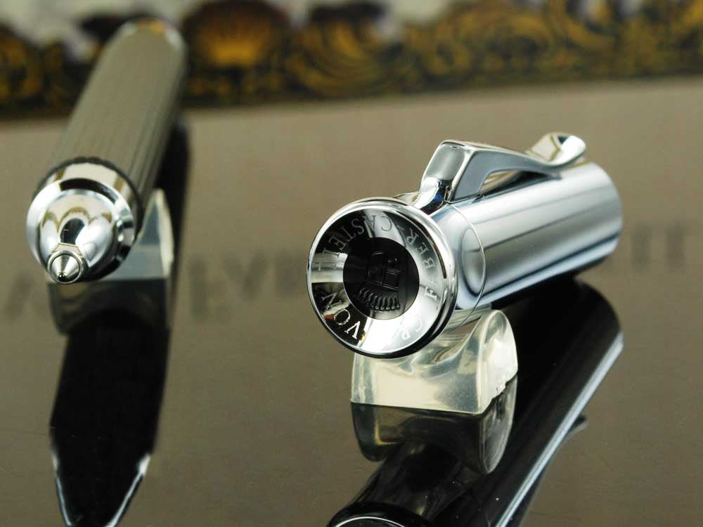 Roller Graf von Faber-Castell Tamitio, Metal, Acanalado, Negro, 141570