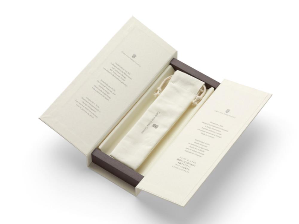 Bolígrafo Graf von Faber-Castell Tamitio India Red, Laca, Acanalado, 141586