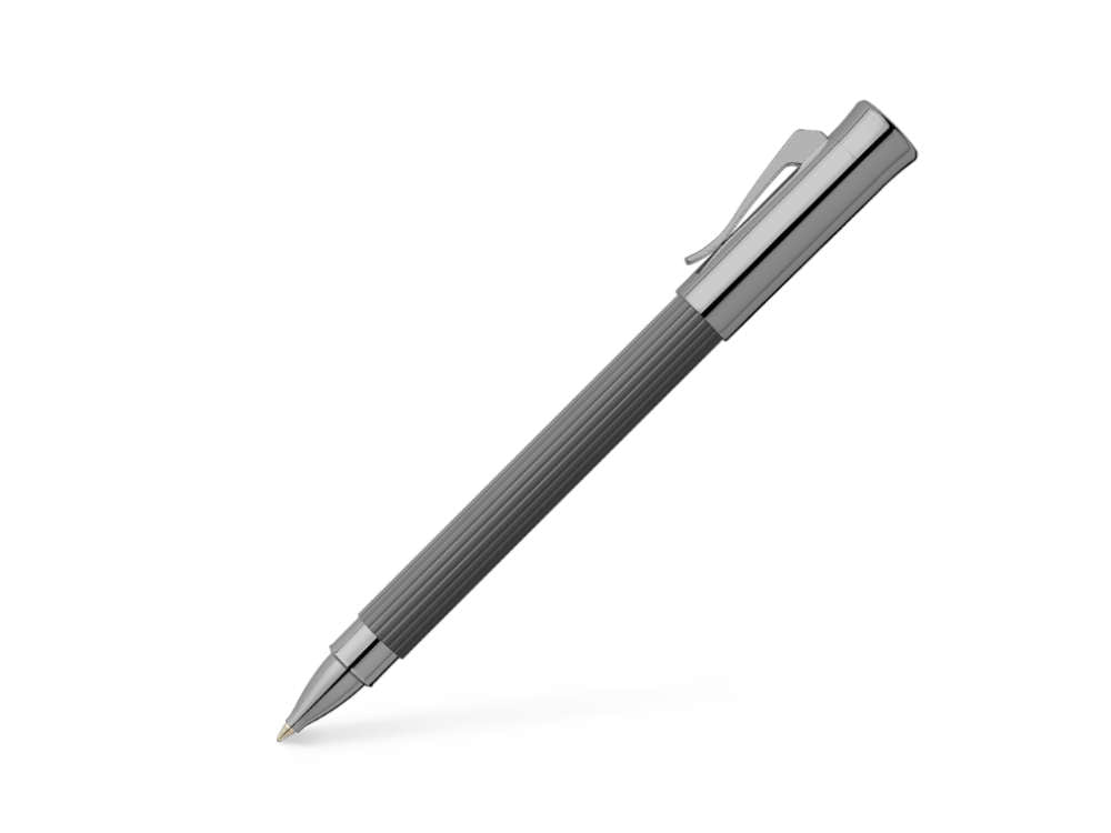 Roller Graf von Faber-Castell Tamitio Stone Grey, Laca, Acanalado, 141598