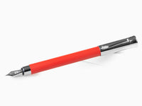 Graf Von Faber-Castell Füllfederhalter Tamitio – India Red, Feder M | Mattlack, Rhodinierte Spitze