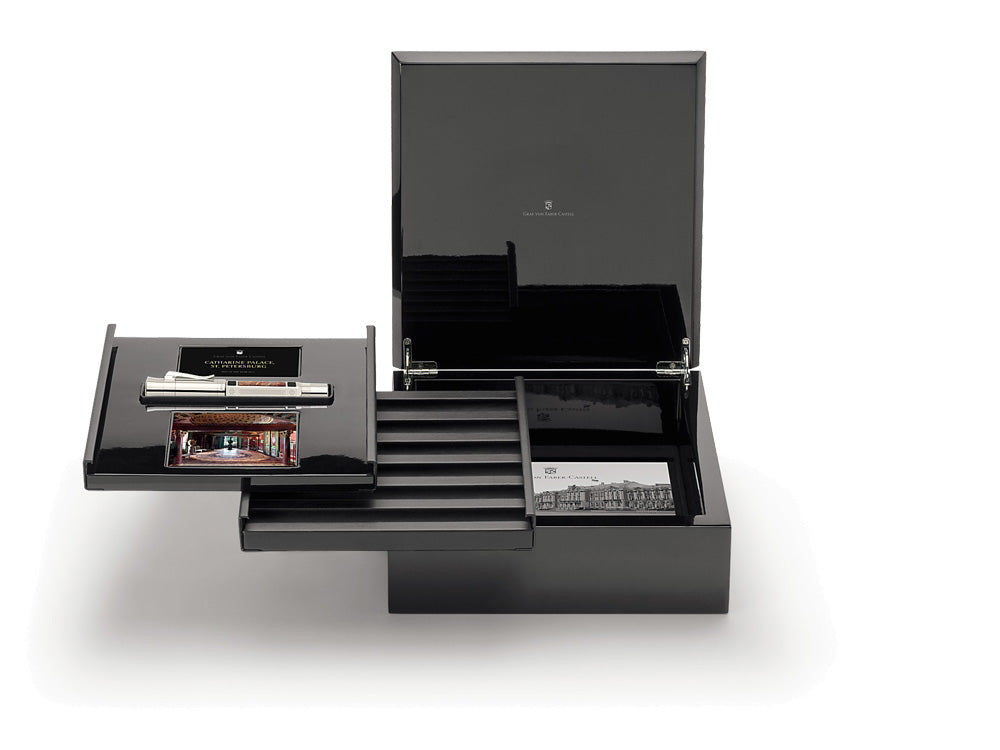 Estilográfica Graf von Faber-Castell 2014, Platino, Catherine Palace