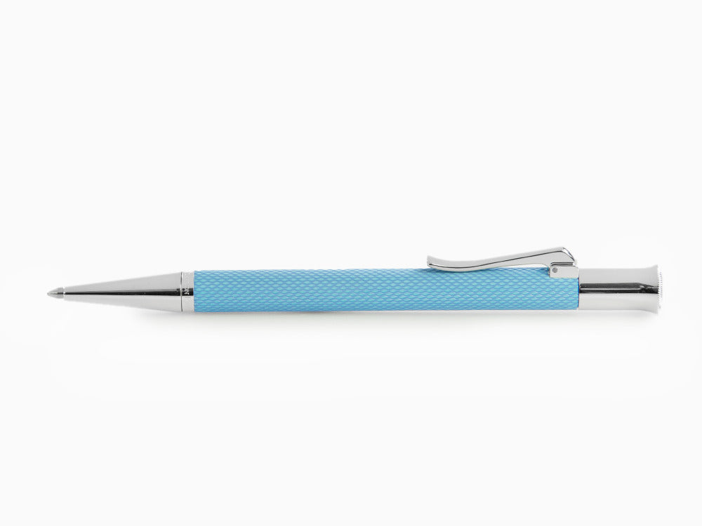 Bolígrafo Graf von Faber-Castell Guilloche Gulf Blue, Resina preciosa, 145265