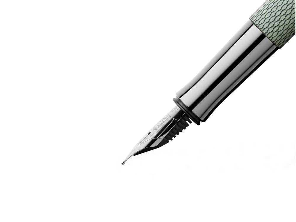 Pluma Estilográfica Graf von Faber-Castell Guilloche Sage Green,145320