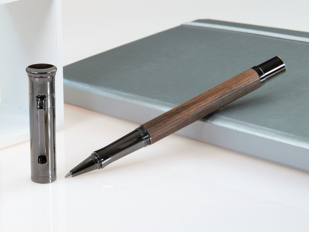 Roller Graf von Faber-Castell Classic Macassar "Black Edition", 145516