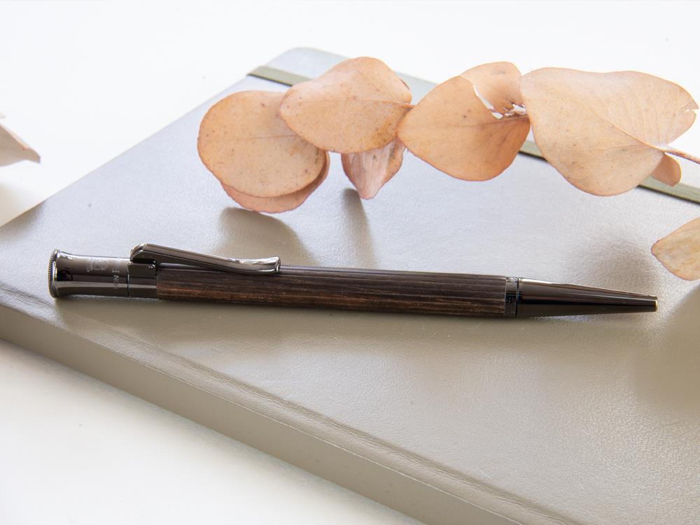 Bolígrafo Graf von Faber-Castell Classic Macassar "Black Edition", Madera